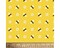 Bees n Flowers Yellow Cotton Fabric | By the Yard | Sewing and Crafting | 44 inches wide